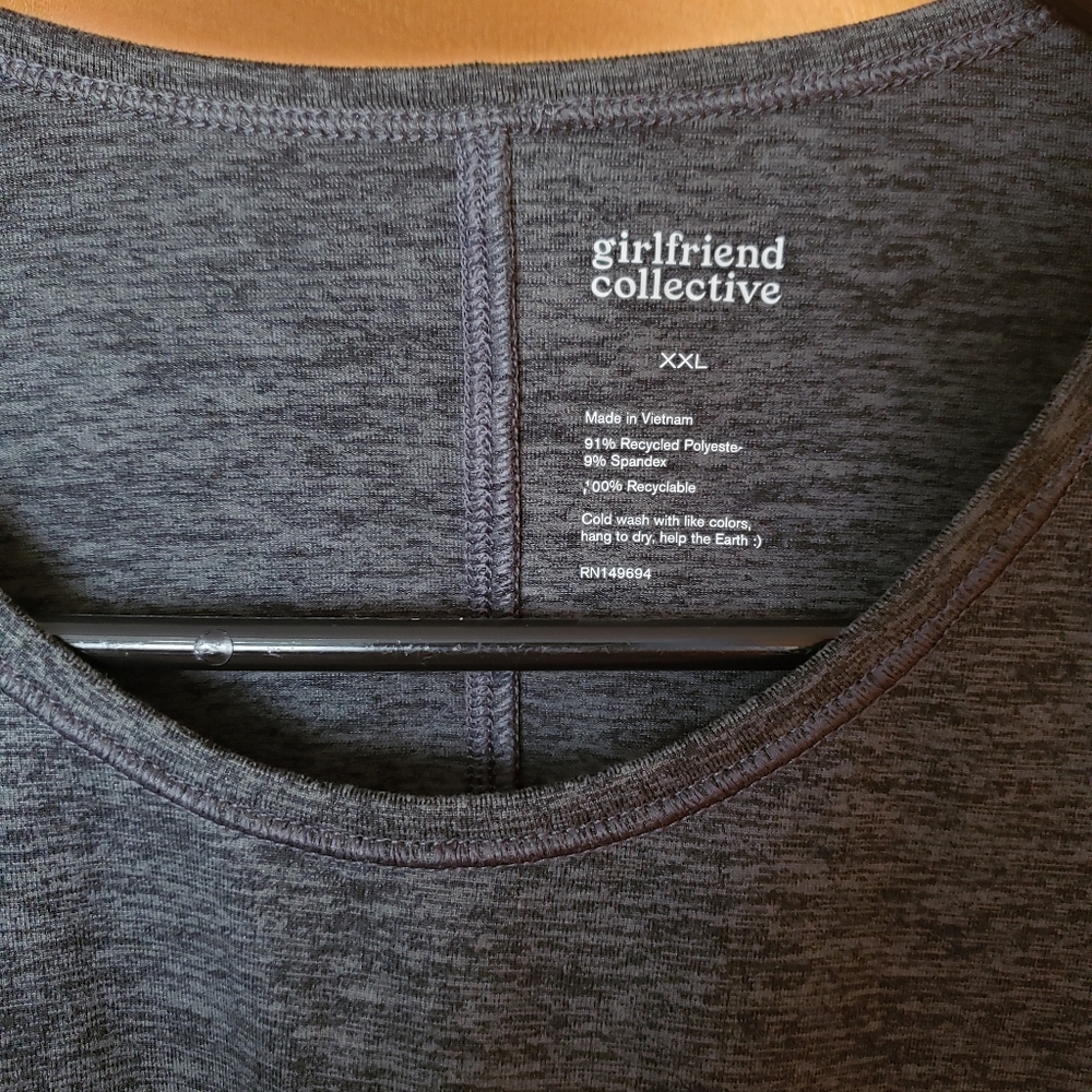 Girlfriend collective crop top